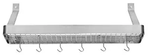 Best flat wall mounted pot rack
