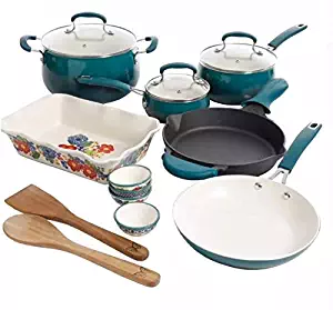 Best pioneer woman ceramic cookware set