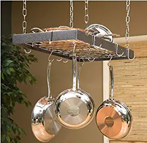 Best install pot rack hanging island