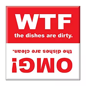 Best funny clean dirty dishwasher magnet