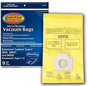 Best kenmore progressive canister c vac bag