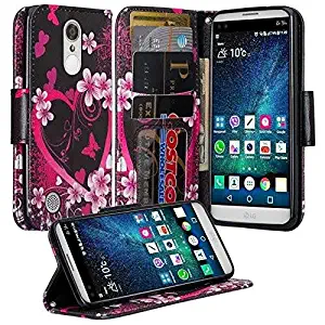 Best hot pink phone wallet for lg aristo