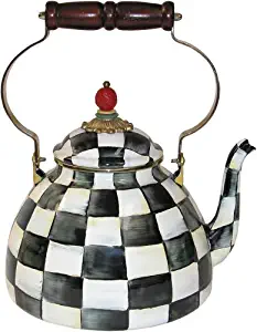 Best mackenzie-childs check tea kettle
