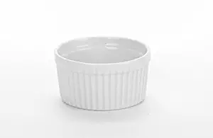 BIA Cordon Bleu 90009S12 - Set of 12 - 3.25" 6 Ounce Porcelain Ramekins , White