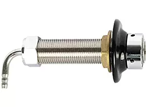 Intertap Faucet Shank - 4 in. Stainless Steel w/nut and Nipple