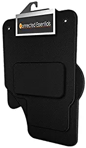 Connected Essentials CEM500 Car Mat Set for Sharan (2000-2010), Black with Black Trim, Deluxe
