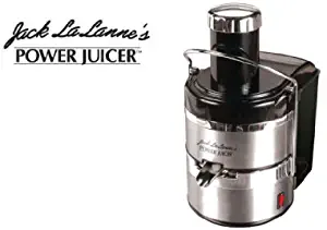 Jack Lalanne's Power Juicer Deluxe, Black and Chrome