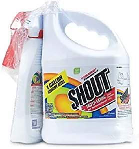 Shout Stain Remover with Extendable Trigger Hose -128 Oz + 22 Oz. (1)