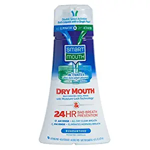 SmartMouth Dry Mouth Mouthwash, Mint, 16 Fluid Ounce