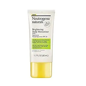 Neutrogena Naturals Brightening Daily Moisturizer With Sunscreen Broad Spectrum Spf 25, 1.7 Fluid Ounce