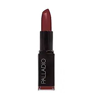 Palladio Herbal Matte Lipstick, Plum Majesty, Creamy and Full Coverage Long Lasting Matte Lipstick