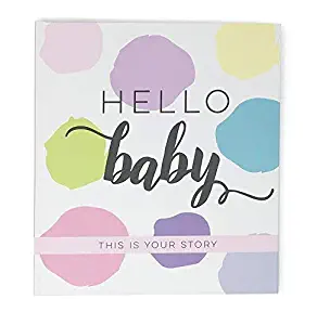 Memory Baby Book Girl 52 Pages Birth to Five Years, Focused on Baby by Bobee