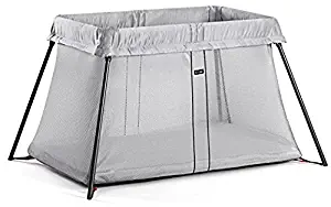 BABYBJORN Travel Crib Light - Silver