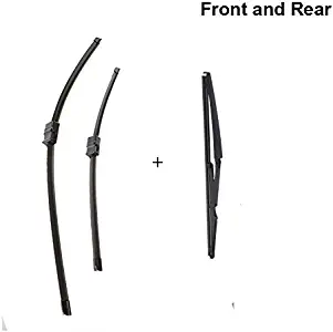 Front & Rear Windscreen Wiper Blades for Alfa Romeo 159 23&18 Fit Side Pin Arms 2005-2011 (Front and Rear)