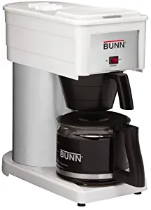 BUNN BXW Velocity Brew 10-Cup Home Coffee Brewer, White