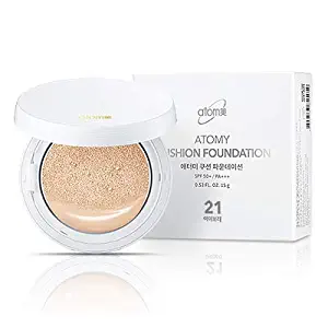 [ ATOMY ] Cushion Foundation SPF50 / PA+++ (15g x 2) (No. 21 Vanilla)