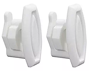 Repairwares Dishwasher Top Rack Slide End Cap Stop Clip WD12X10304 WD12X0344 1556527 AP4484666 WD12X344 WD12X10238 WD30X0097 WD30X97 (2 Pack)