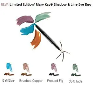 Mary Kay Shadow & Line Eye Duo ~ Eye Color Eyeliner Duo ~ Soft Jade ~ Full Size New in Box