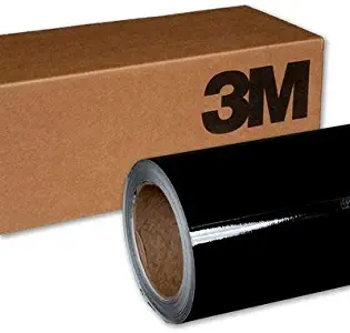 3M 2080 G12 Gloss Black 5ft x 50ft (250 Sq/ft) Car Wrap Vinyl Film