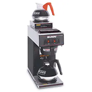 Bunn VP17-2 BLK Pourover Coffee Brewer with 2 Warmers