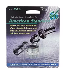 Whedon AS1C American Standard Ball Joint Shower ARM Adapter