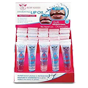 Ruby Kisses Hydrating Lip Oil Box Set 30pcs #RLO01 Clear