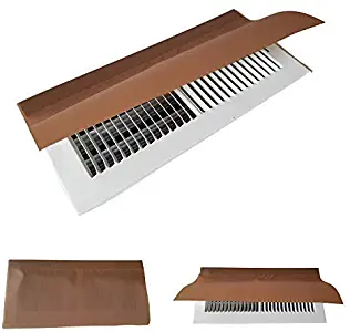 ECOFLAP Flexible Self-Opening/Closing Magnetic Floor Vent Cover/Air Deflector (10 Pk) Helps Heat, Cool & Humidify. FYI-Mid-Range Humidity is Healthier for You & Appears to Cause Faster Virus Decay.