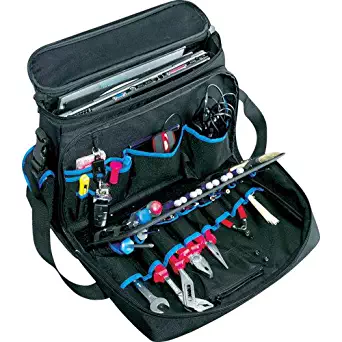 B&W International TUC-11601 Technician Notebook Tool Bag with Pocket Pallets
