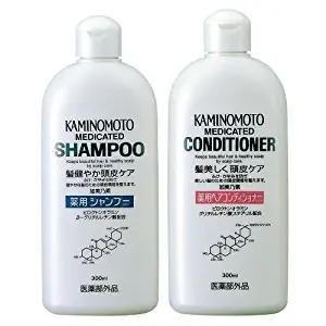 Kaminomoto Japan Medicated Scalp Hair Growth B&p Shampoo & Conditioner 300ml
