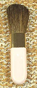 Mary Kay Vintage Pink & Gold Cheek Color Brush ~ Blush Brushes ~ Rare ~ Cosmetic Set of Two