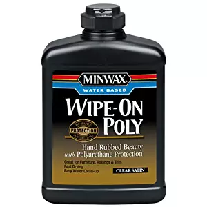 Water-Base Wipe-On Polyurethane 16fl oz