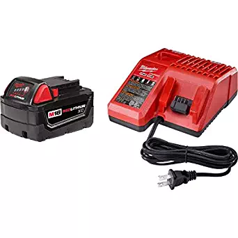 Milwaukee M18 18-Volt Starter Kit (48-59-1813) - Includes 3.0Ah XC Battery (48-11-1828) with Multi-Voltage Charger (48-59-1812)