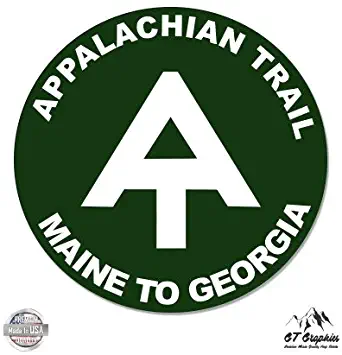 Appalachian Trail Maine to Georgia - Vinyl Sticker Waterproof Decal