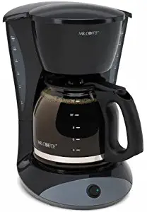 Mr. Coffee DW13-RB 12-Cup Switch Coffeemaker, Black