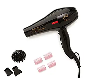 Le Angelique 1875W Bellair Lightweight Professional Hair Blow Dryer (Black)