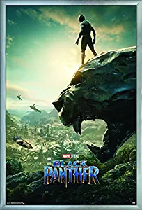 Trends International Black Panther-One Sheet Wall Poster, 24.25" X 35.75", Multicolor
