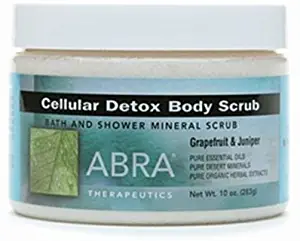 Abra Therapeutics Cellular Detox Body Scrub, Grapefruit & Juniper, 10 oz (283 g)