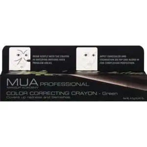 MUA Pro Makeup Academy Color Correcting Crayon - Green 0.141 oz