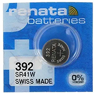 RENATA WATCH BATTERY 1.55V SWISS MADE BATTERIES 392 SR41W