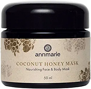 Annmarie Skin Care Coconut Honey Mask - Extra Virgin Coconut Oil Mask with Mountain Wildflower Honey (50 Milliliters, 1.7 Fluid Ounces)