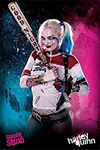 Suicide Squad - Movie Poster / Print (Harley Quinn - Baseball Bat) (Size: 24" x 36") (By POSTER STOP ONLINE)
