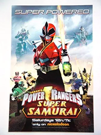 Saban's Power Rangers Super Samurai 11 X 17 Poster