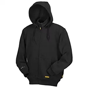 DEWALT DCHJ067B-M 20V/12V MAX Bare Hooded Heated Jacket, Black, Medium