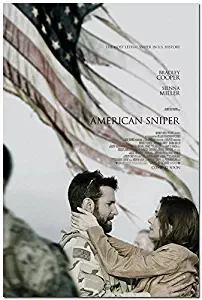 Tomorrow sunny American Sniper History Movie Art Silk Poster 24x36 inch Bradley Cooper