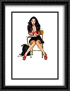 Jennifer's Body 28x36 Double Matted Large Black Ornate Framed Movie Poster Art Print