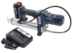 Lincoln Li-Ion PowerLuber Grease Gun Kit with 1 Battery - 12 Volt, 8000 PSI, Model Number 1262