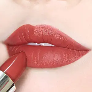 Semi Matte Lipstick with Creamy Satin Finish, Dramatic, Sunset Strawberry Hue Lip Color -CRUSH ON YOU- (303-I Still Believe)