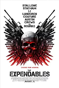 THE EXPENDABLES MOVIE POSTER 1 Sided ORIGINAL Ver B 27x40 SYLVESTER STALLONE