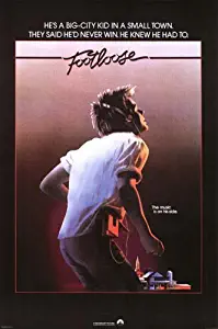 Twenty-three 24X36 Inchcanvas poster-Footloose - Movie Poster Spray Painting