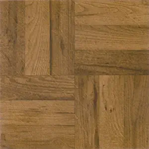 Achim Home Furnishings FTVWD22520 Nexus 12-Inch Vinyl Tile, Wood 3 Finger Medium Oak Parquet, 20-Pack